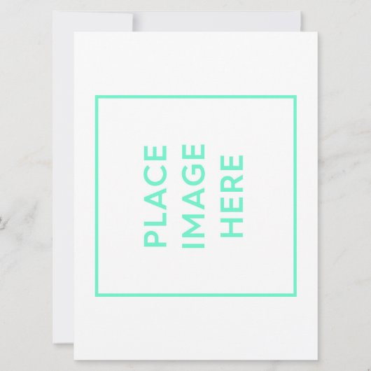 日付カードのフラット保存 セーブザデート (正面)