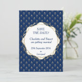 日付カードのフラット保存 セーブザデート (スタンド正面)