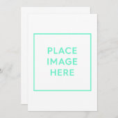 日付カードのフラット保存 セーブザデート (正面/裏面)