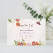 日付カードのフラット保存 セーブザデート (スタンド正面)