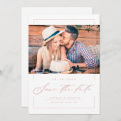 日付カードのフラット保存 セーブザデート (正面/裏面)