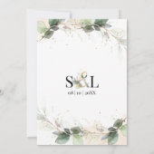 日付カードのフラット保存 セーブザデート (裏面)