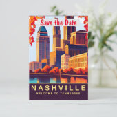 日付カードのフラット保存 セーブザデート (スタンド正面)