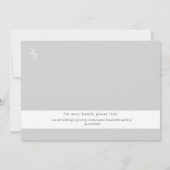 日付カードのフラット保存 セーブザデート (裏面)