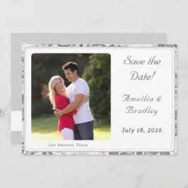 日付カードのフラット保存 セーブザデート