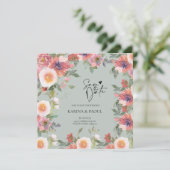 日付カードのフラット保存 セーブザデート (スタンド正面)