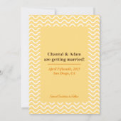 日付カードのフラット保存 セーブザデート (裏面)