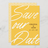 日付カードのフラット保存 セーブザデート (正面/裏面)