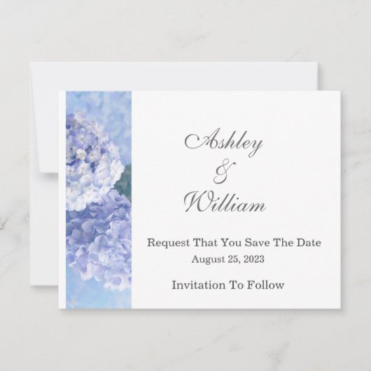 日付カードの保存 セーブザデート (正面)