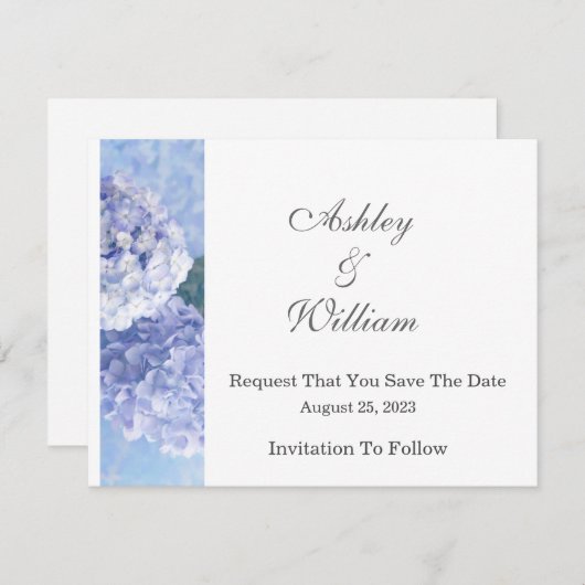 日付カードの保存 セーブザデート (正面/裏面)