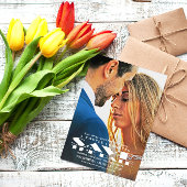 日付カードの保存 |映画ポスターフォト招待状 招待状