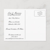 日付カードの保存 案内ポストカード (裏面)