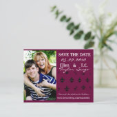 日付カードの保存 案内ポストカード (スタンド正面)