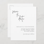 日付カードの保存 案内ポストカード (正面/裏面)