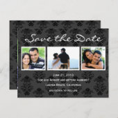 日付カードの保存 案内ポストカード (正面/裏面)