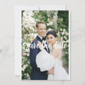 日付カードをお祝い日の最低限保存 招待状 (正面)