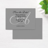 日付カードをモノグラムで保存する (デスク)