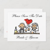 日付カードを保存する 案内ポストカード (正面/裏面)