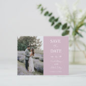 日付カードライブラリの保存招待状 ポストカード (スタンド正面)