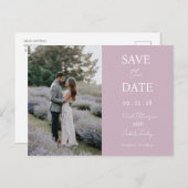 日付カードライブラリの保存招待状 ポストカード (正面/裏面)