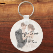 日付キーチェーンの保存 キーホルダー (正面)