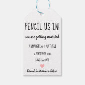 日付ギフトラベルの保存 ギフトタグ (正面)