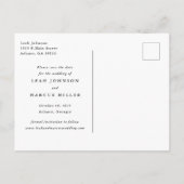 日付クラシックポストカードの保存 案内ポストカード (裏面)