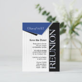 日付クラスの保存懇親会 案内ポストカード (スタンド正面)