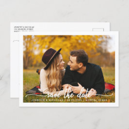 日付スクリプトの写真を保存 案内ポストカード