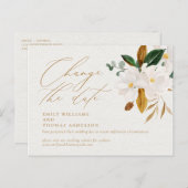 日付スクリプト水色マグノエレガントリアの変更 ポストカード (正面/裏面)