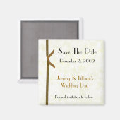 日付スタイリッシュマグネットの保存 マグネット (正面/裏面)