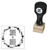 日付スタンプを保存素朴- ラバースタンプ (押印)