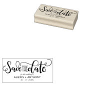 日付スタンプを名前をカスタムするで保存 ラバースタンプ (押印)