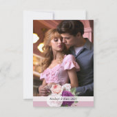 日付ダスティメイブとヴィンテージフローラカードの保存 (裏面)