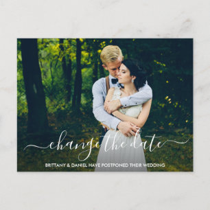 日付トレンディーの写真の変更 ポストカード