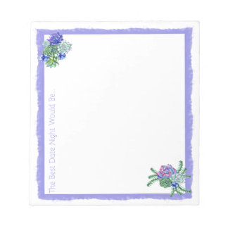 日付ナイトアイディアノートパッド ノートパッド