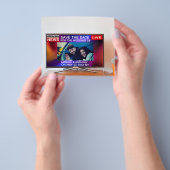 日付ニュースおもしろいフォトフライヤーを保存する チラシ (手)