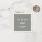 日付ニュース紙のフ結婚ラットノートカードの保存 ノートカード (正面/裏面インサイチュ)