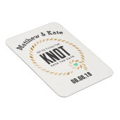 日付ノットスタイルのお知らせを保存 マグネット (右側)