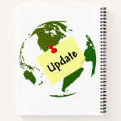 日付ノートブックの保存 ノートブック (裏面)