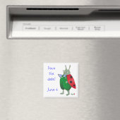 日付バグマグネットを保存する マグネット (インサイチュ (食洗機))