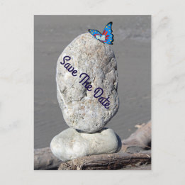 日付バタフライポストカードの保存 案内ポストカード