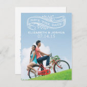 日付バナーポストカードの保存 案内ポストカード (正面/裏面)