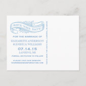 日付バナーポストカードの保存 案内ポストカード (裏面)