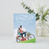 日付バナーポストカードの保存 案内ポストカード (スタンド正面)