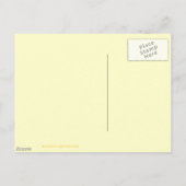 日付バラとスカスタムワンスはがきを保存する 案内ポストカード (裏面)