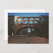 日付ビラスペインのカー感じドの保存 インビテーションポストカード (正面/裏面)