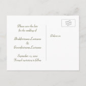 日付ビーチはがきを保存 案内ポストカード (裏面)