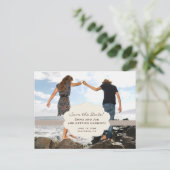 日付ビーチスタイルの保存 案内ポストカード (スタンド正面)