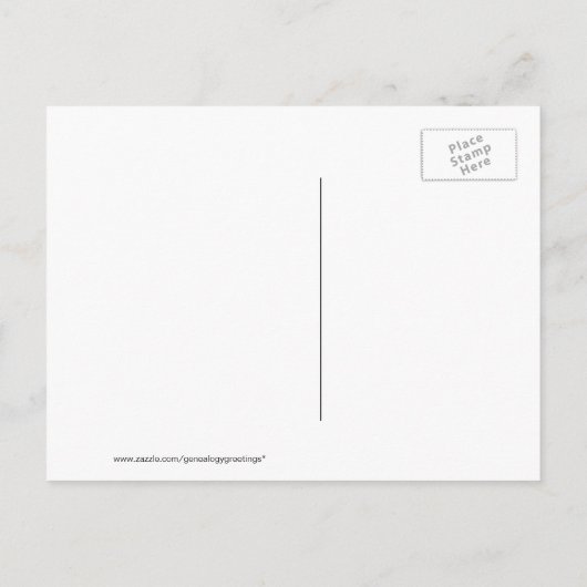 日付ファミリ懇親会はがきを保縁ど存する 案内ポストカード (裏面)